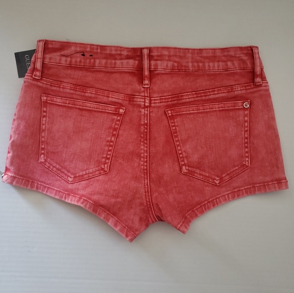 New G by GUESS Elbertyna Zipper Short SZ 27 - Picture 6 of 7